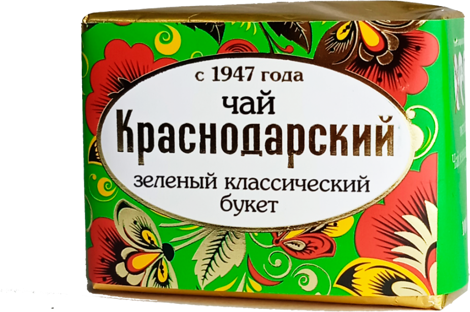 Чай зелёный Краснодарский с 1947 года - Букет, Россия, 65 гр.