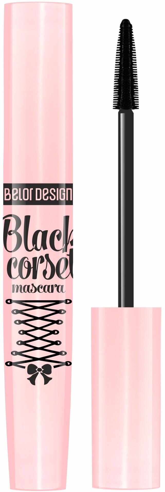 BelorDesign Тушь для ресниц моделирующая Black Corset, черная