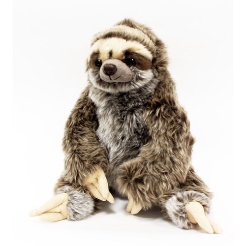 фото Мягкая игрушка leosco ленивец сидящий 26 см
