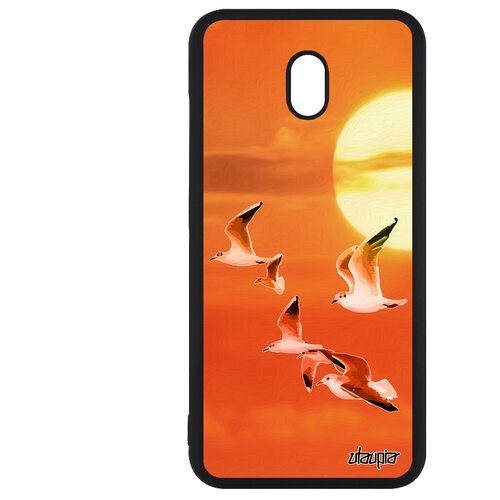 фото Чехол для мобильного xiaomi redmi 8a, "чайки" моевка крачка utaupia