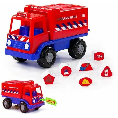 Машинка Автомобиль грузовик Забава пожарный NL 90768 П-Е /9/ логическая игрушка сортер грузовик забава сетка п е 9
