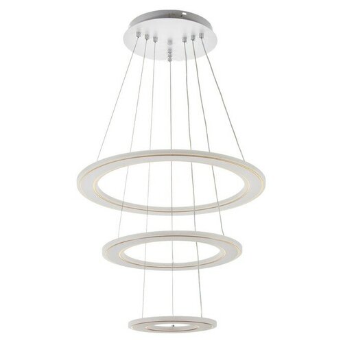 Люстра 2678/3 LED 200Вт 3000-6000К белый 47х47х33 см