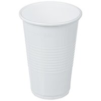Комус стаканы одноразовые пластиковые Стандарт, 200 мл, 100 шт, белый