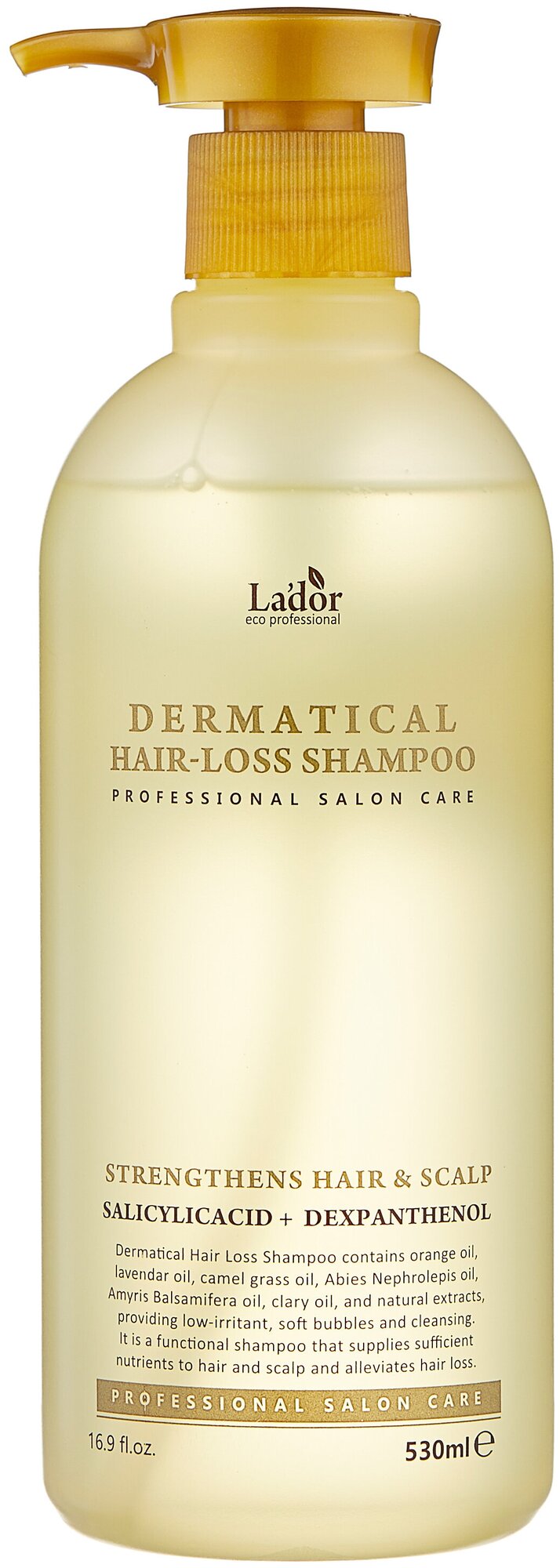Шампунь против выпадения волос Lador Dermatical Hair-loss Shampoo 530 мл