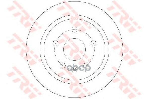 Диск Тормозной | Зад | TRW арт. DF6312