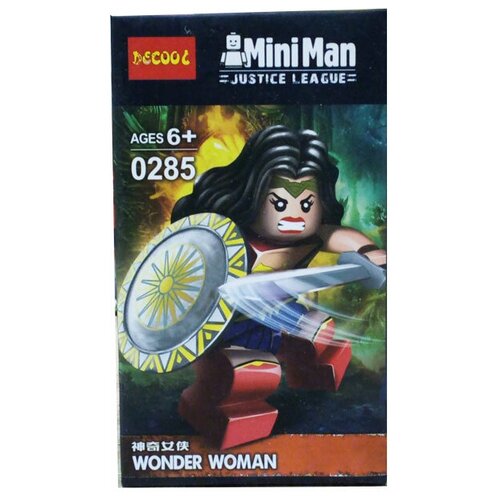 Минифигурка Jisi bricks (Decool) MiniMan 0285 Wonder Woman