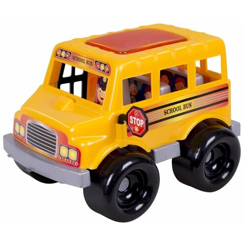 Автобус ZARRIN школьный желтый, 37 см автобус полесье школьный 78971 18 см желтый