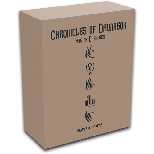 Chronicles of Drunagor. Age of Darkness. Hero Trayz / Хроники Друнагора. Эпоха Тьмы. Треи персонажей настольная игра lavkagames глен мор ii с дополнением игры горцев glen more ii chronicles set