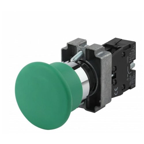 Кнопка управления ЭРА BBG70-BC-K06E LAY5-BC31 Грибок зеленый 1з, 1шт