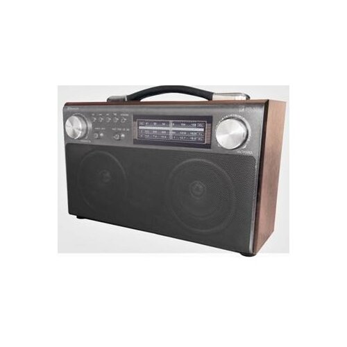 БЗРП РП-322 УКВ 64-108МГц бат 4R20 220V акб 1400mAh USBSDmicroSDAUXBluetooth 2 динамика 293400₽