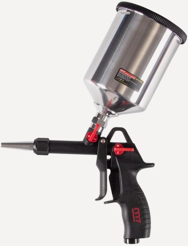 Изображение товара Пистолет для сода-бластинга, верхний бак 0,6 л MIGHTY SEVEN SX-4101
