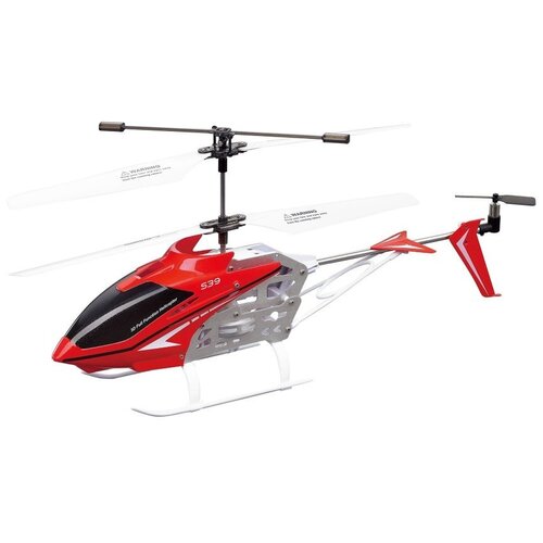 Вертолет Syma Raptor S39, 36.2 см, белый/красный/черный флайбар для вертолета syma s39 1 raptor s39 1 05a