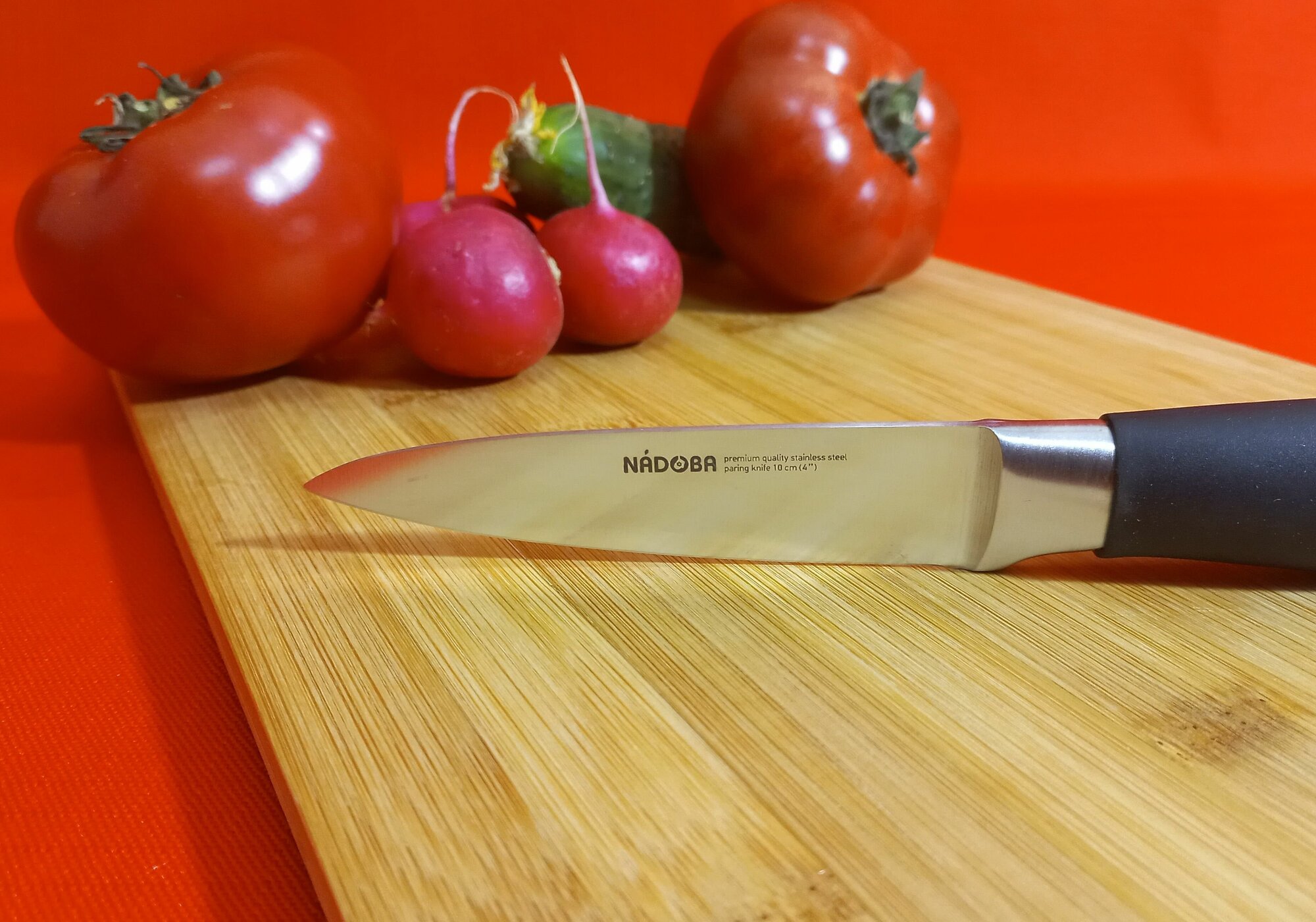 Кухонный нож для овощей Nadoba Rut 10см - фотография № 7