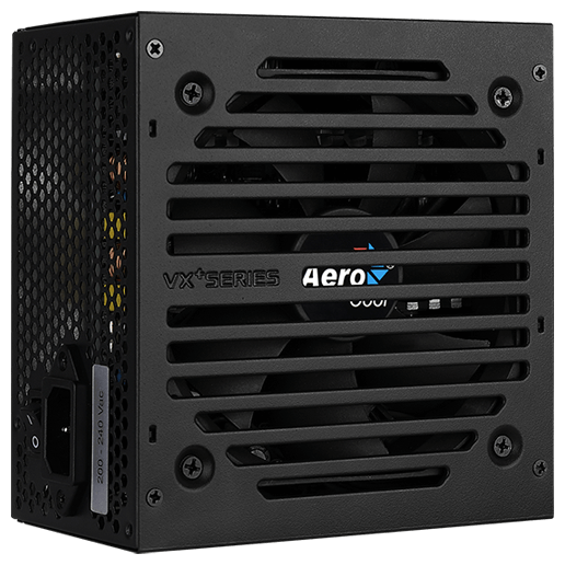 Блок питания AEROCOOL , 350Вт, 120мм, черный, retail - фото №1