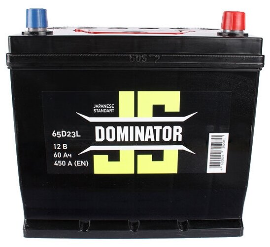 Аккумуляторная батарея DOMINATOR 6СТ60 азия обратная