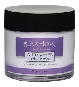 EzFlow Акриловая белая пудра White Acrylic Powder 21г