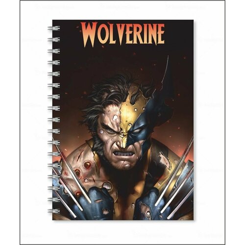 Тетрадь Росомаха - Wolverine № 12 тетрадь росомаха wolverine 4