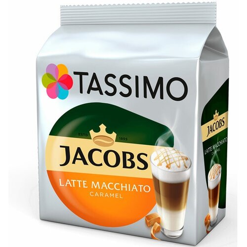 Tassimo Кофе в капсулах Tassimo Jacobs Latte Macchiato Caramel