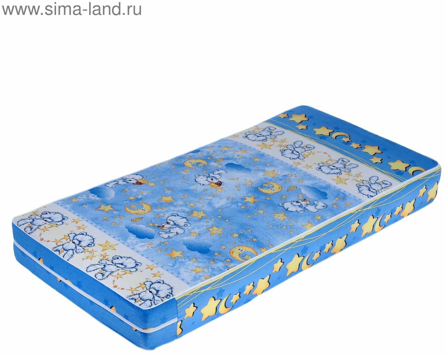 фото Матрас беспружинный «иван царевич» Стандарт, 120х60х12 см, цвет микс