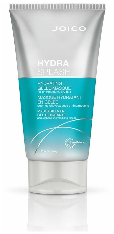 Hydra Splash Гидратирующая гелевая маска для тонких\средних сухих волос 150 мл