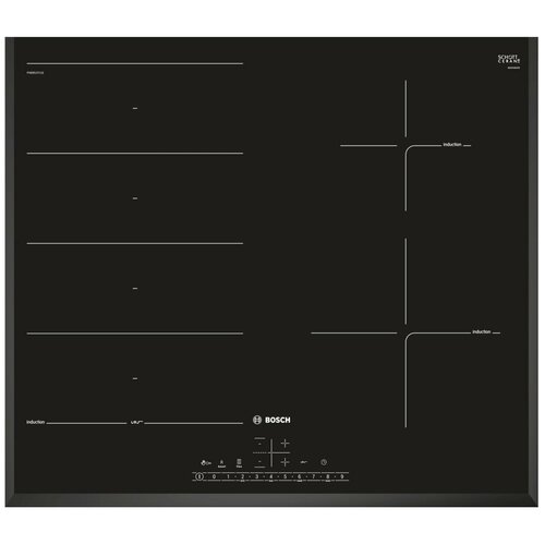 Индукционная варочная панель Bosch PXE651FC1E (черный)