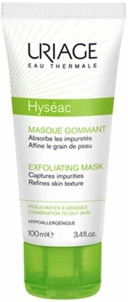 Маска Uriage Hyseac Exfoliating Mask , 100 мл