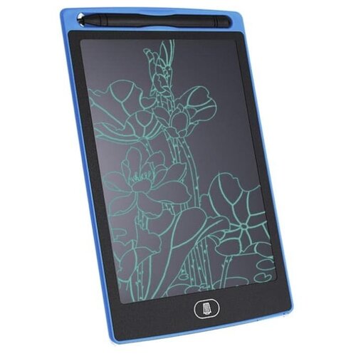 фото Жк электронный lcd планшет для рисования 8,5 голубой китай