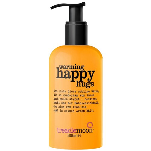 Гель для душа Согревающие объятия, с помпой / Warming happy hugs bath  shower gel 500 мл