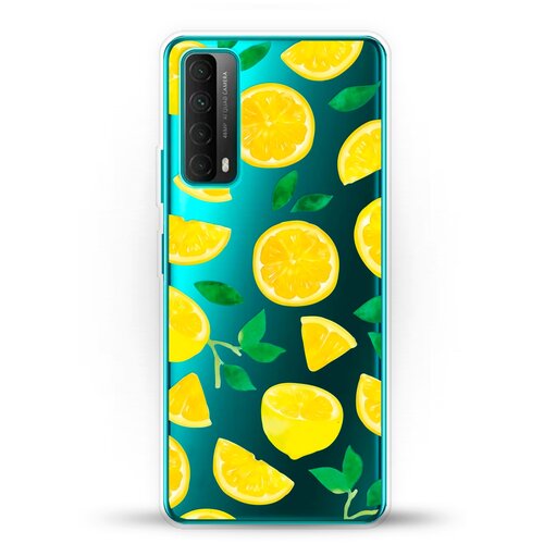 фото Силиконовый чехол лимон на huawei p smart 2021 andy & paul