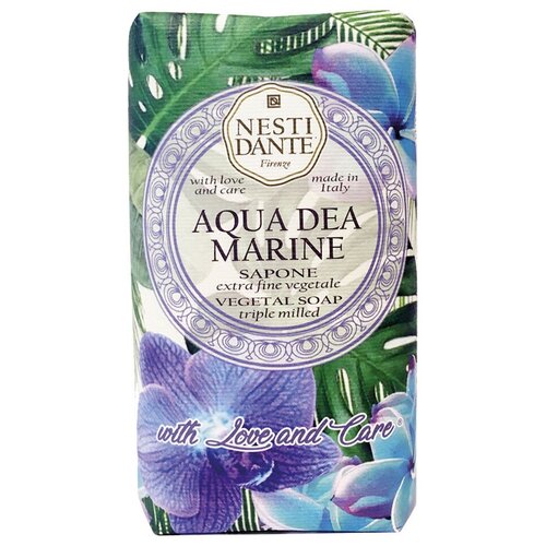 Купить Nesti Dante Мыло кусковое Love and Care Aqua Dea Marine, 250 г