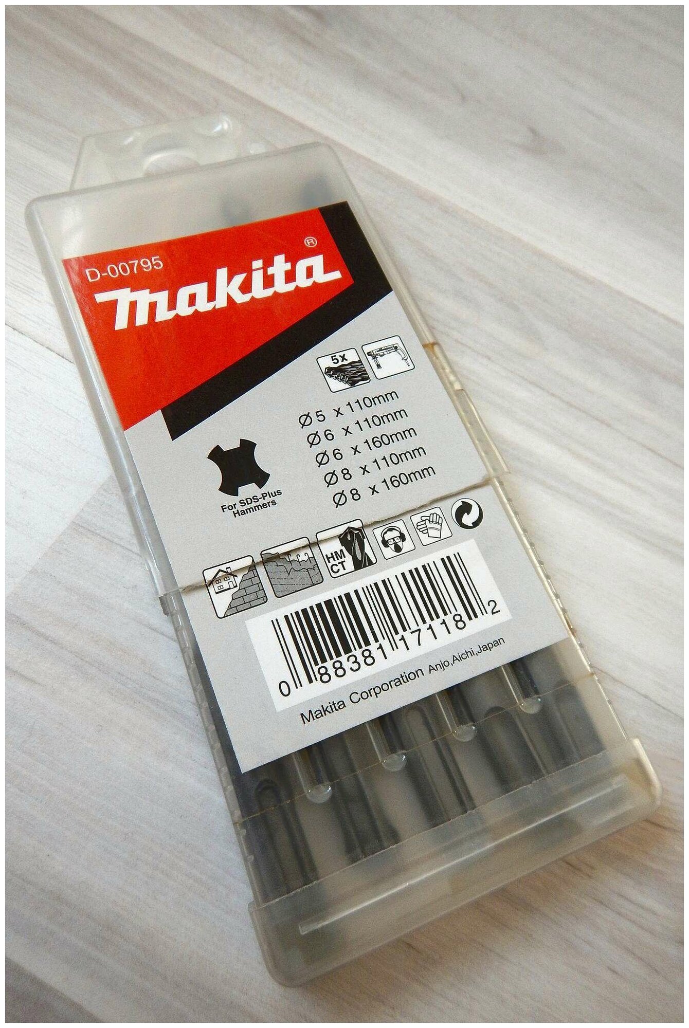 Набор буров Makita - фото №8