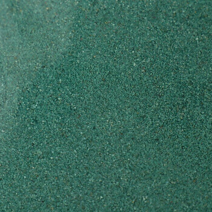 Песок для детского творчества Color sand, зелёный 1 кг