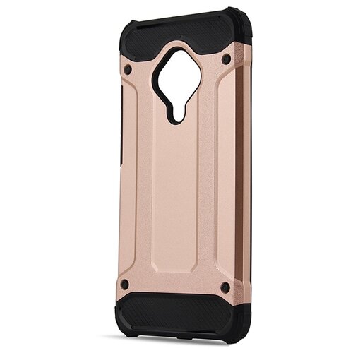 фото Чехол-бампер mypads для vivo v17 противоударный усиленный ударопрочный розовое золото