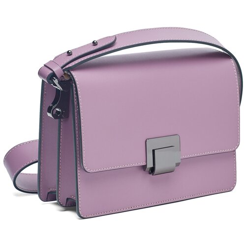 Сумка APRELL 0105 Лиловый (кожа с тиснением) натуральная кожа Италия