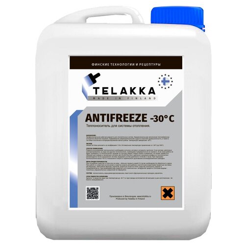 Теплоноситель системы отопления Telakka ANTIFREEZE -30°C 20кг