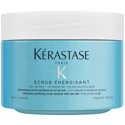 Kerastase Fusio-Scrub Energisant Скраб для склонной к жирности кожи головы, 500 мл, банка