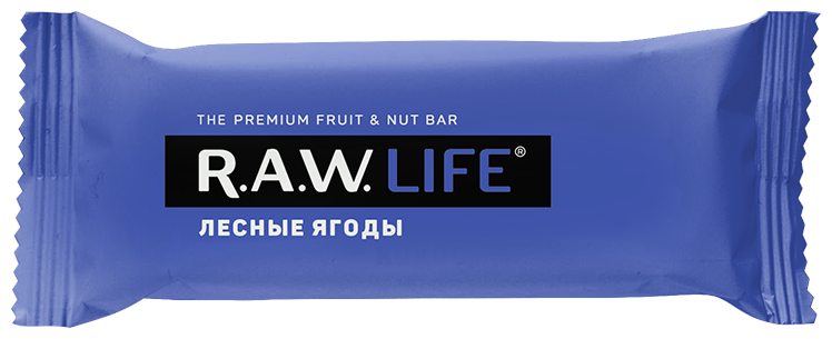 Батончик R.A.W. LIFE "Лесные ягоды", 47 гр