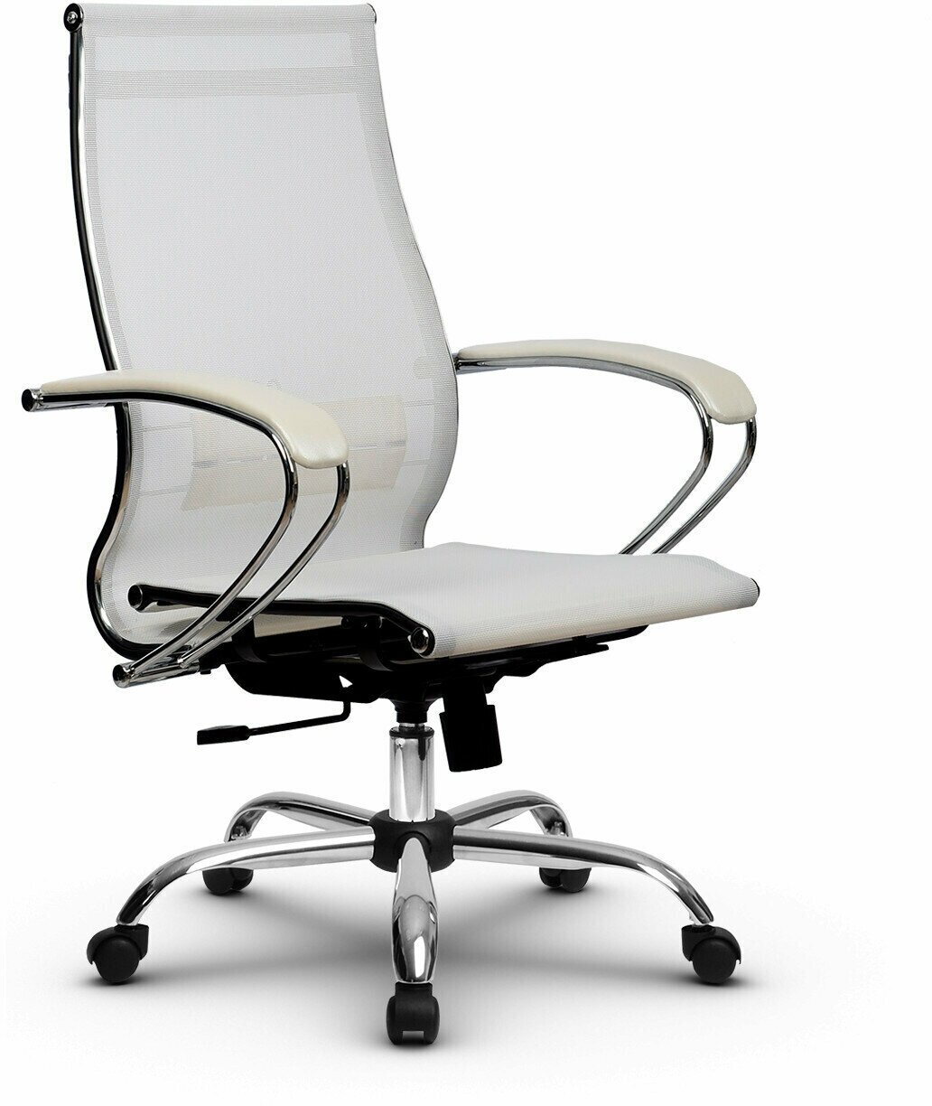 Компьютерное кресло МЕТТА-9(MPRU)/подл.131/осн.003 белый