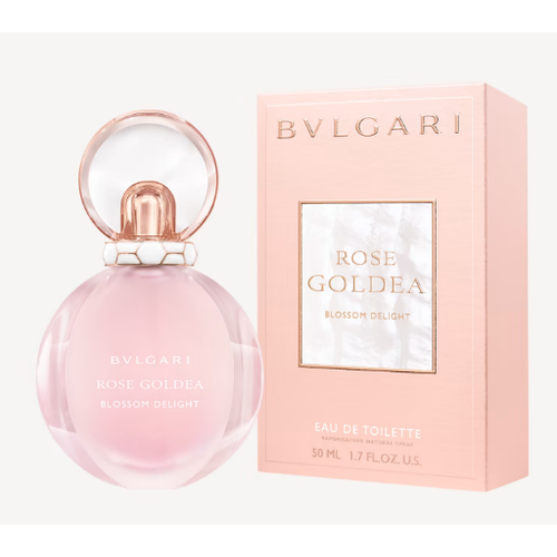 Bvlgari женская туалетная вода Rose Goldea Blossom Delight, 50 мл