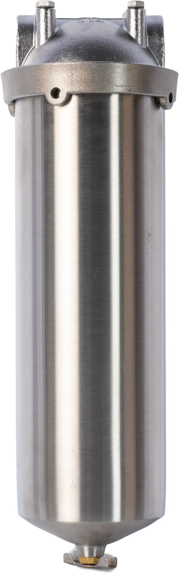 Корпус магистрального фильтра для горячей и холодной воды из нержавеющей стали, HMS-10A-1/2, 2 кг