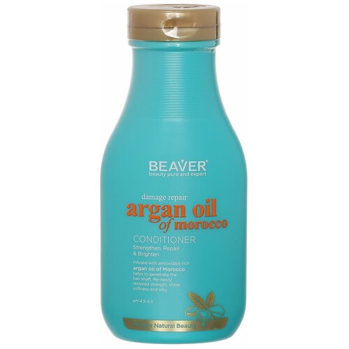 BEAVER кондиционер для волос Argan Oil Conditioner с маслом Арганы, 350 мл кондиционер для волос beaver с маслом арганы и кератином 350 мл