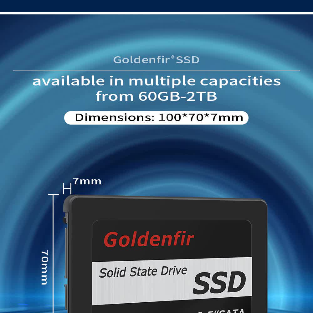 Твердотельный накопитель Goldenfir 240 ГБ SATA T650-240GB