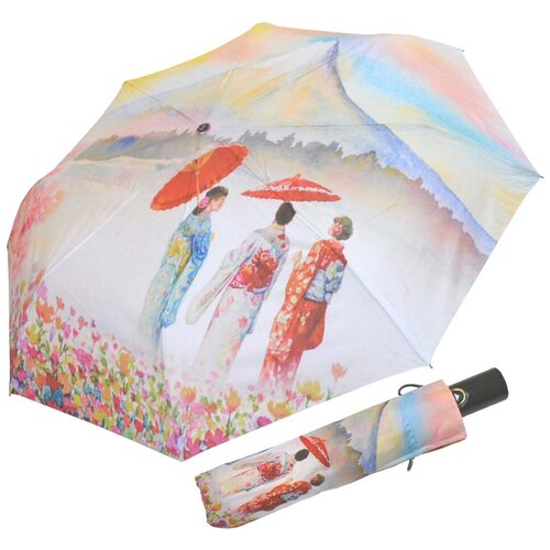 Зонт Ame Yoke, бежевый