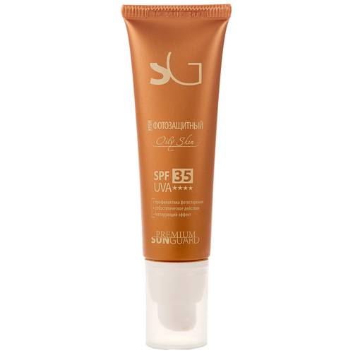 Premium крем Sunguard Фотозащитный Oily Skin SPF 35, 50 мл крем фотозащитный spf 35 oily skin 50 мл