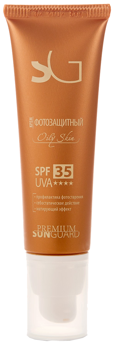 Premium крем Sunguard Фотозащитный Oily Skin SPF 35, 50 мл