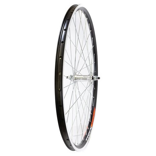 фото Trix колесо 27,5 переднее черный ал. гайка. серый 13474