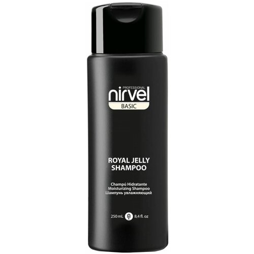 Nirvel шампунь Basic Royal Jelly с пчелиным маточным молочком увлажняющий для сухих и окрашенных волос, 250 мл alessandro hand royal cream royal jelly