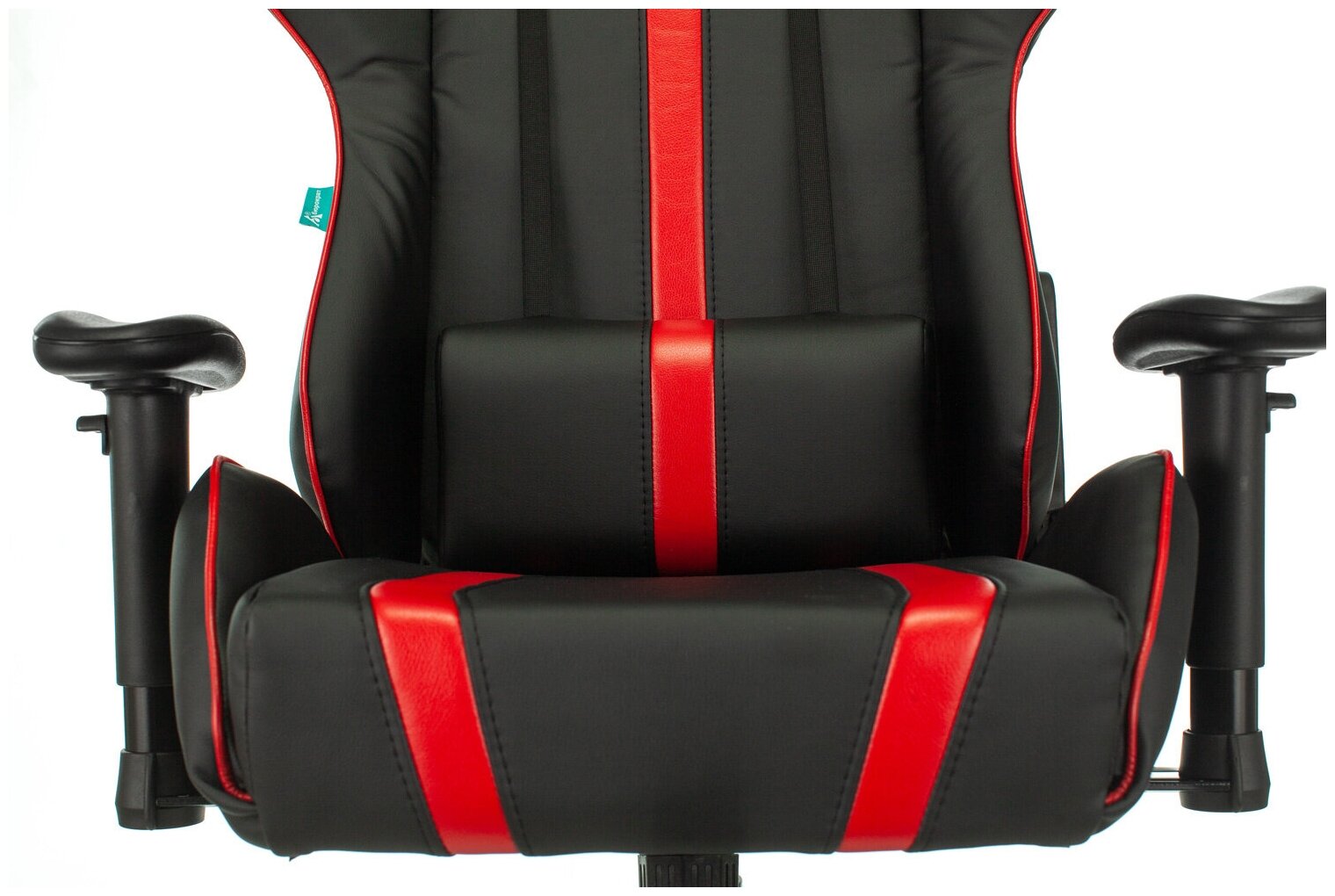 Кресло игровое ZOMBIE VIKING ZOMBIE A4 RED, PL, экокожа черный/красный, реклайнер (до 150кг) - фотография № 3
