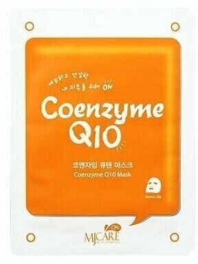 Маска для лица с коэнзимом Q10 MJ Care On Coenzyme Q10 Mask Pack