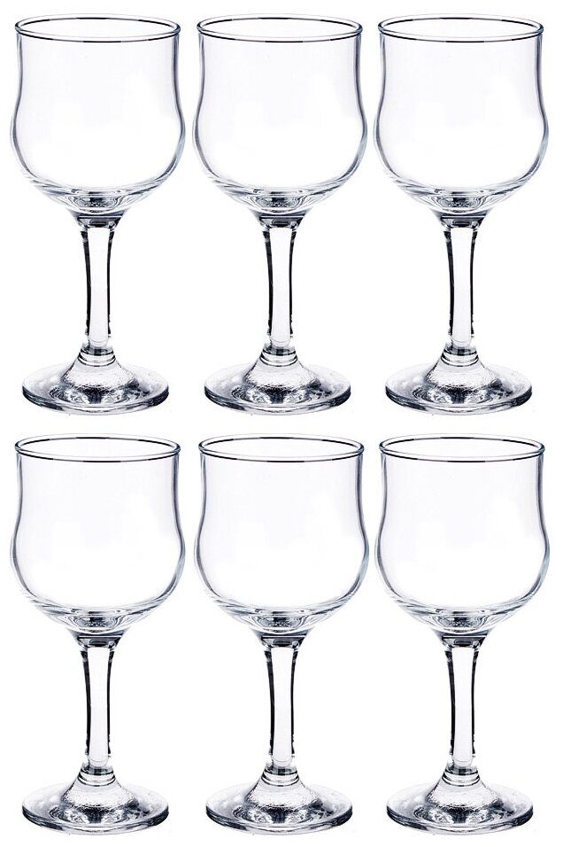 Набор бокалов для белого вина 6пр. "Тулип" 200мл. (4) 44167B